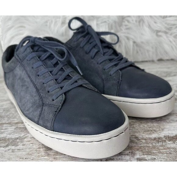Børn Other - Born Men's Jib Sneakers Size 10.5 Flag Navy Combo Suede Leather Upper Opanka